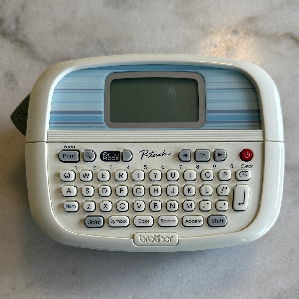 Brother P-touch Personal Label Maker Device (PT-90)